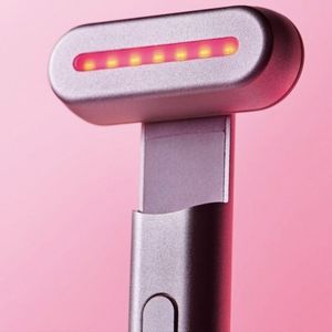 Solawave Radiant Renewal 4-in-1 Skincare Light Wand, Rose Gold